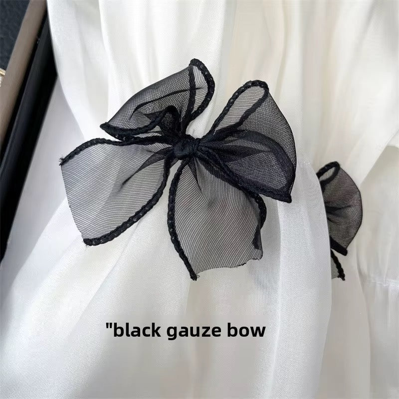 Kawaii Bow Gauze Arm Sleeves