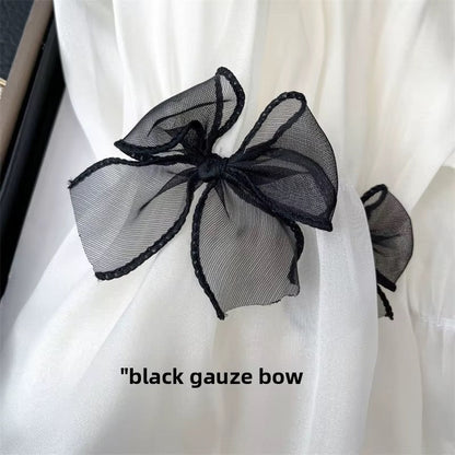 Kawaii Bow Gauze Arm Sleeves