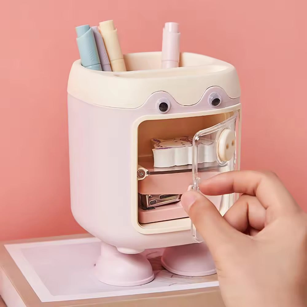 Kawaii Robot Desk Organiser