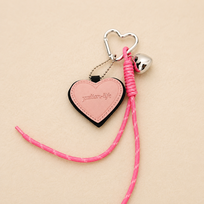 Heart Bag Charm & Keychain