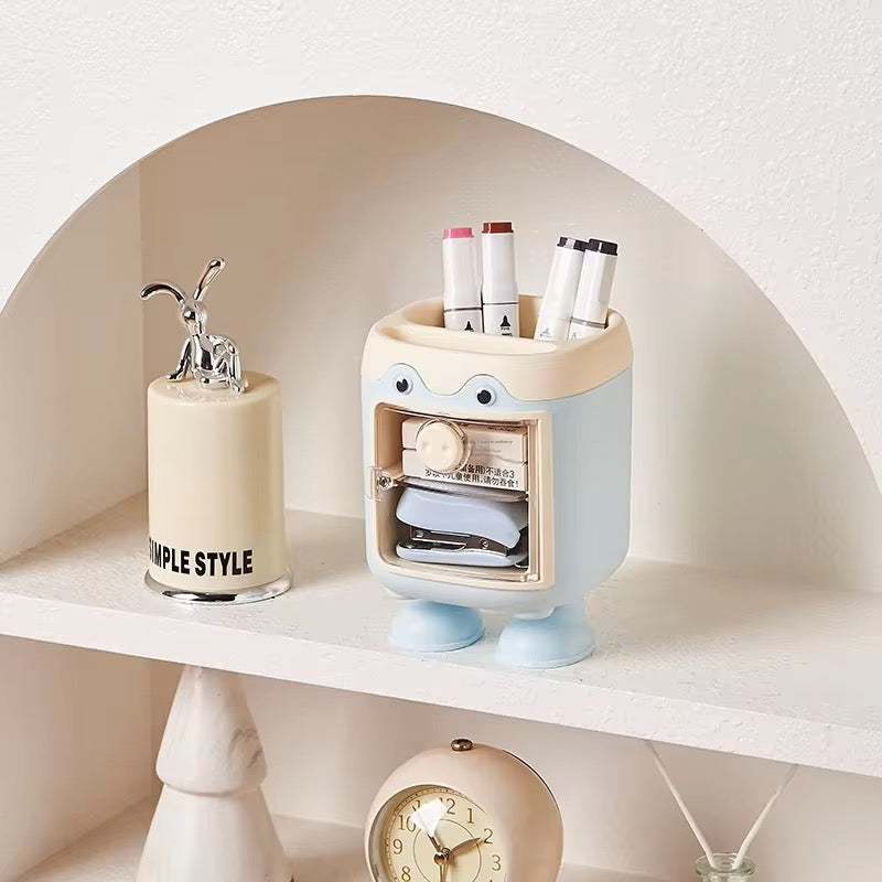 Kawaii Robot Desk Organiser