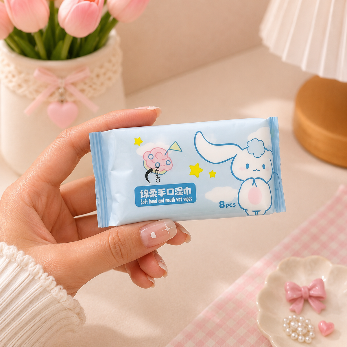 Korean Mini Wet Wipes