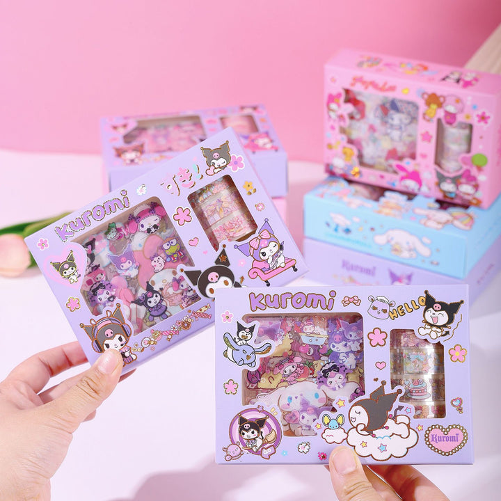 Sanrio Kawaii Washi Tape & Sticker Gift Set
