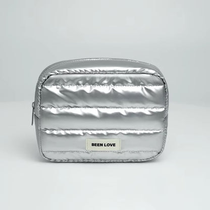 Puffy Makeup Pouch – Large Capacity Travel Cosmetic Bag