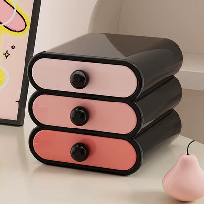 Stackable Drawer Organizer – Kawaii Desk & Vanity Storage