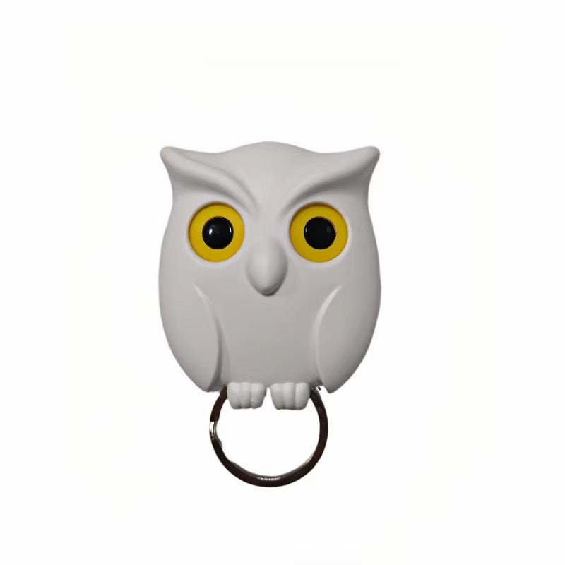 Owl Magnetic Key Holder – Cute Wall Hook for Entryway & Home Decor