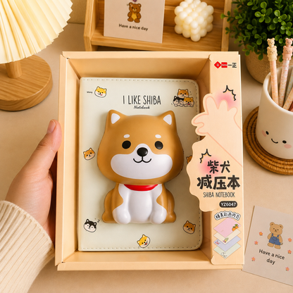 Kawaii Squishy Notebook | Soft PU Cover Diary Journal