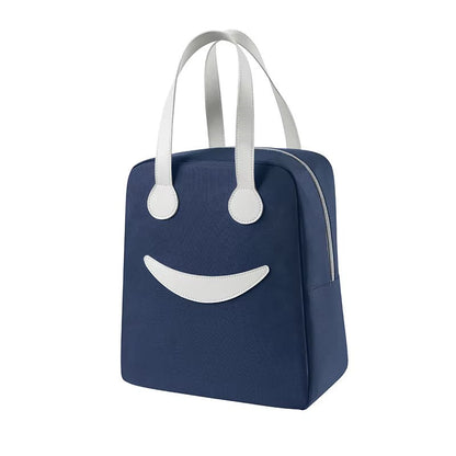 Smiley Face Insulated Lunch Bag