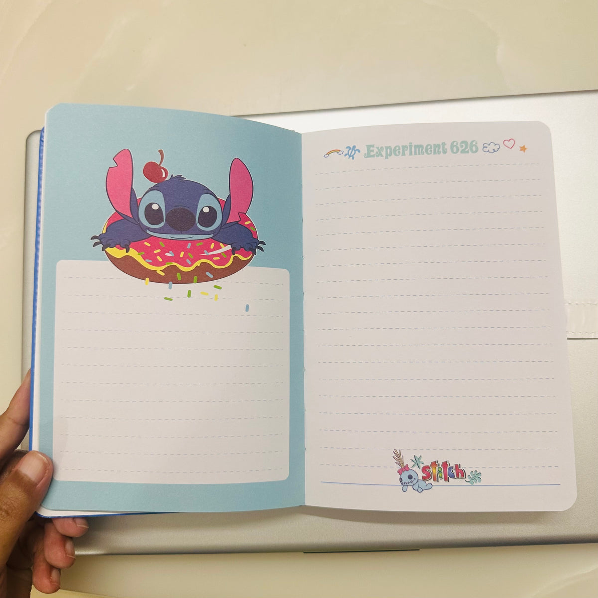 Kawaii Character Planner Notebook | Hello Kitty & Stitch Journal
