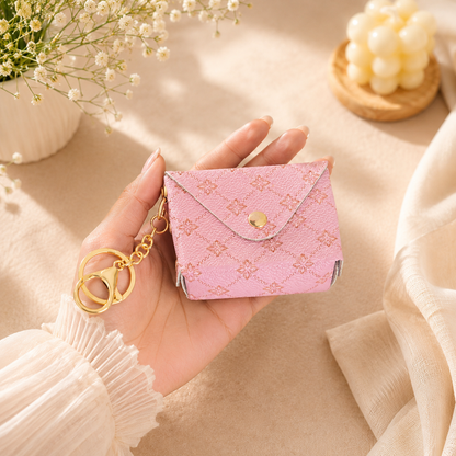 Mini Bag Charm & Keychain | Coin Pouch | Silk Scarf