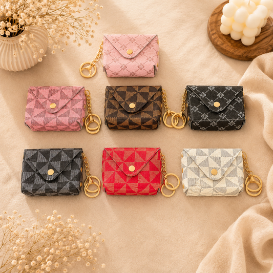 Mini Bag Charm & Keychain | Coin Pouch | Silk Scarf
