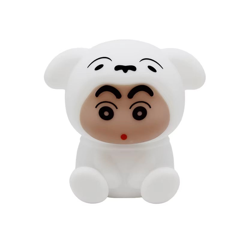 Shin-chan inspired mini Night Lamp – Kawaii Bedside LED Light