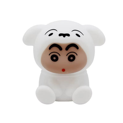 Shin-chan inspired mini Night Lamp – Kawaii Bedside LED Light