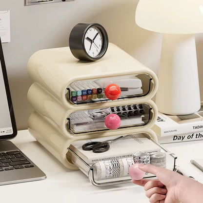 Stackable Drawer Organizer – Kawaii Desk & Vanity Storage