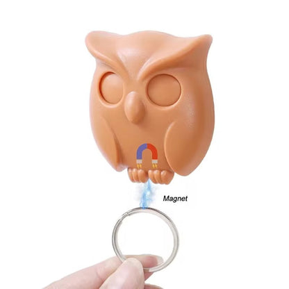 Owl Magnetic Key Holder – Cute Wall Hook for Entryway & Home Decor