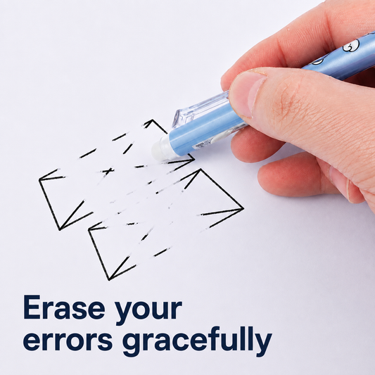 Astro Erasable Gel Pen Set – Pack of 12