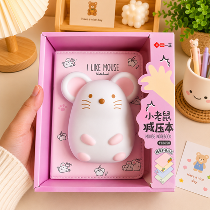 Kawaii Squishy Notebook | Soft PU Cover Diary Journal