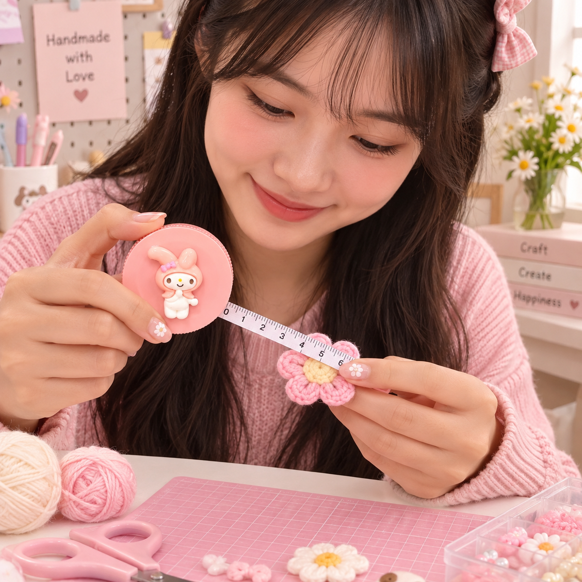 Kawaii Sanrio Retractable Measuring Tape