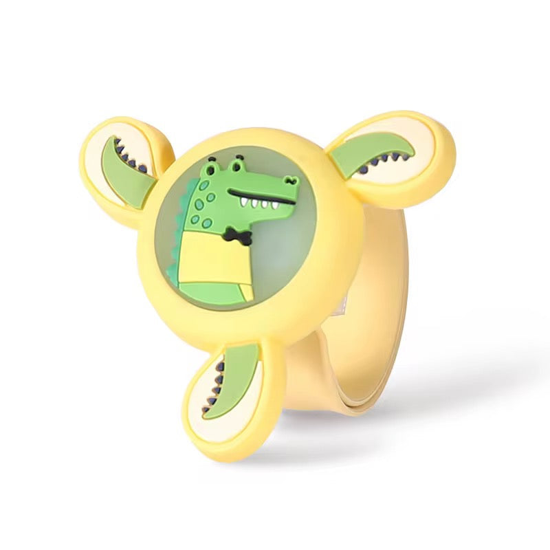 Kawaii Animal Light-Up Slap Band Bracelet for Kids