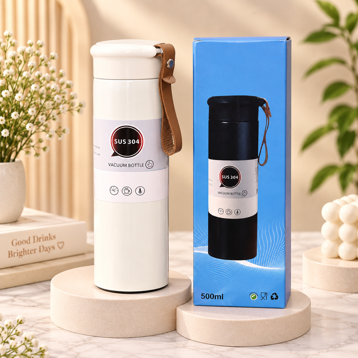 SUS 304 Elegant Vacuum Insulated Bottle|500ml
