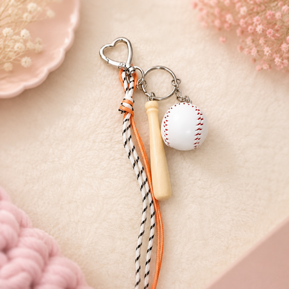 Kawaii Heart Keychain & Bag Charm
