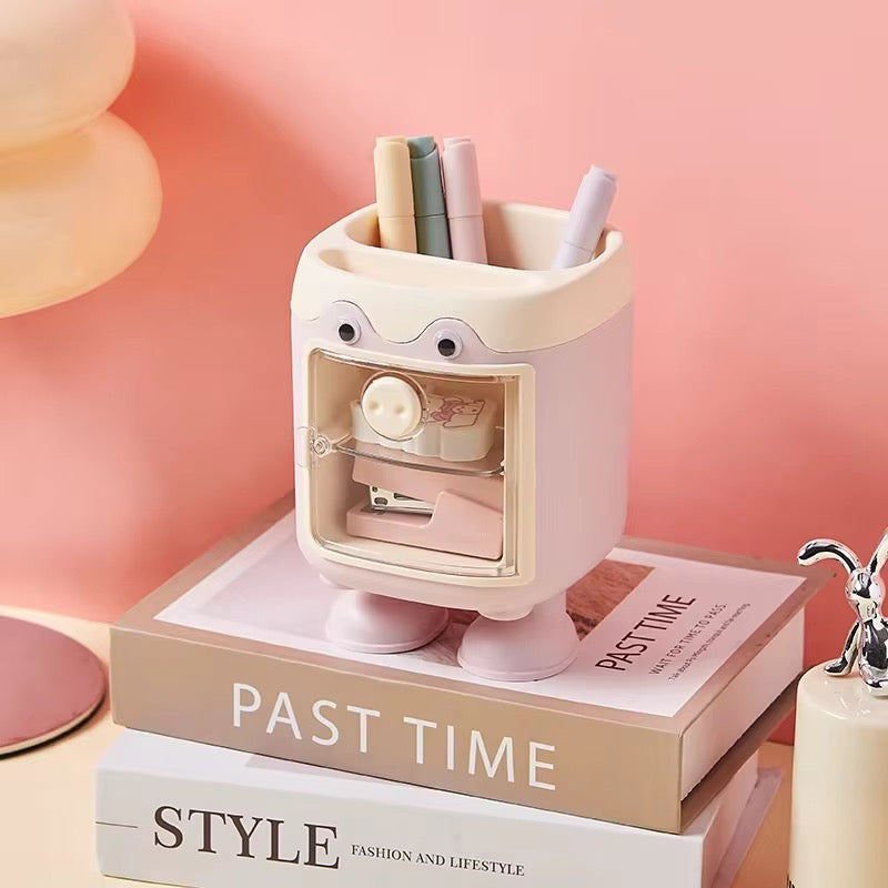 Kawaii Robot Desk Organiser