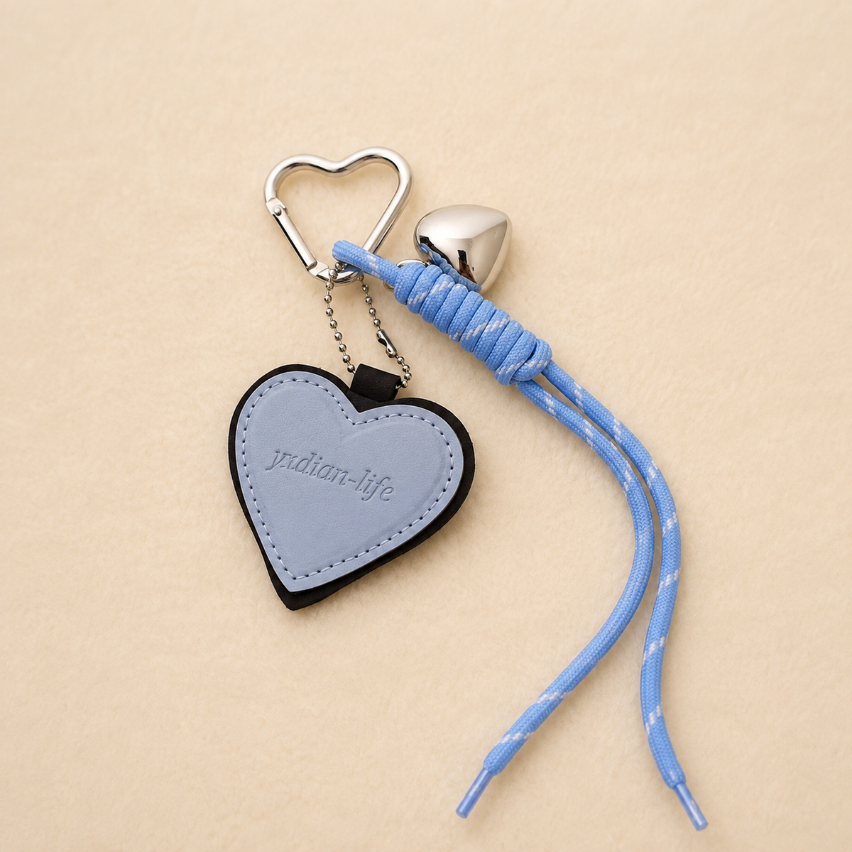 Heart Bag Charm & Keychain