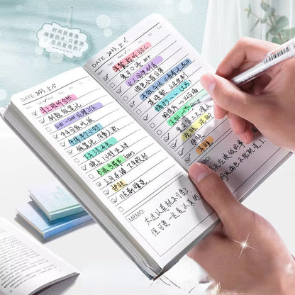 Rose Daily Planner Notebook | Kawaii Tracker Diary