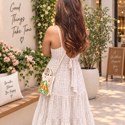 Kawaii Knit Mobile Phone Sling Bag — Crossbody & Tote Mini Bag