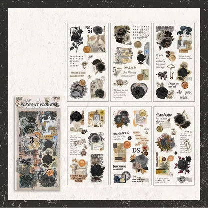 Vintage Botanical Sticker Pack
