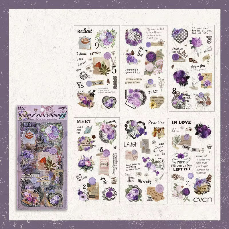 Vintage Botanical Sticker Pack