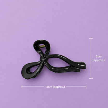 Flex Bow Hair Claw Clip | Non-Breakable | Flexible