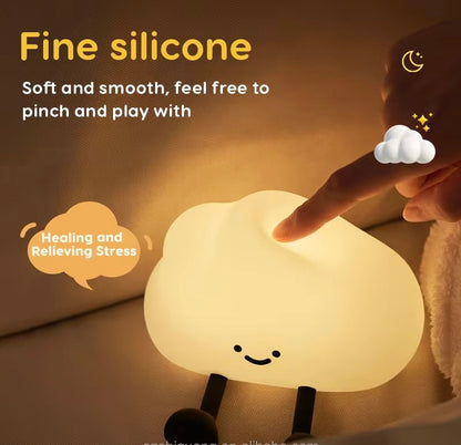 Squishy Silicone Cloud Night Lamp