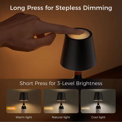 Portable Rechargeable LED Bottle Lamp