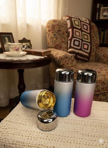 Titanium Double wall Vacuum Insulated Flask Bottle