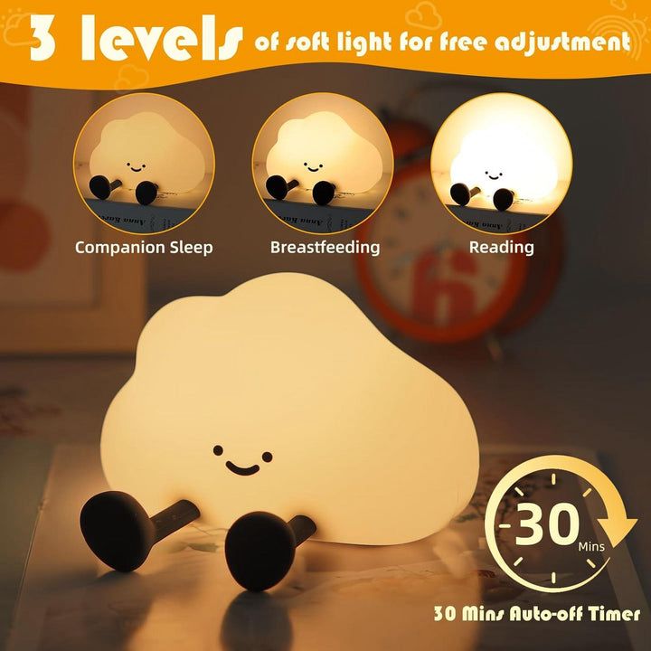 Squishy Silicone Cloud Night Lamp
