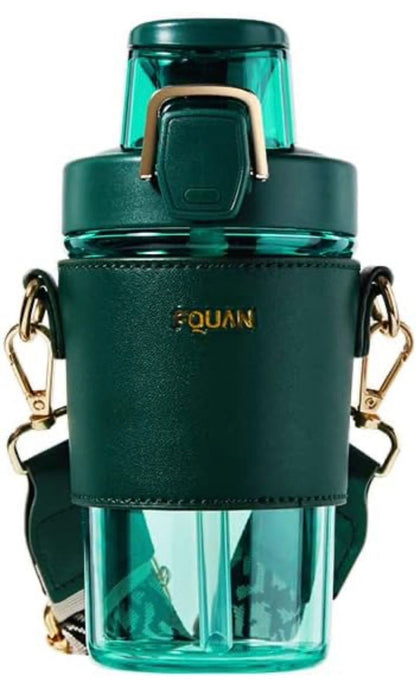 FQUAN Crossbody Water Bottle with Strap