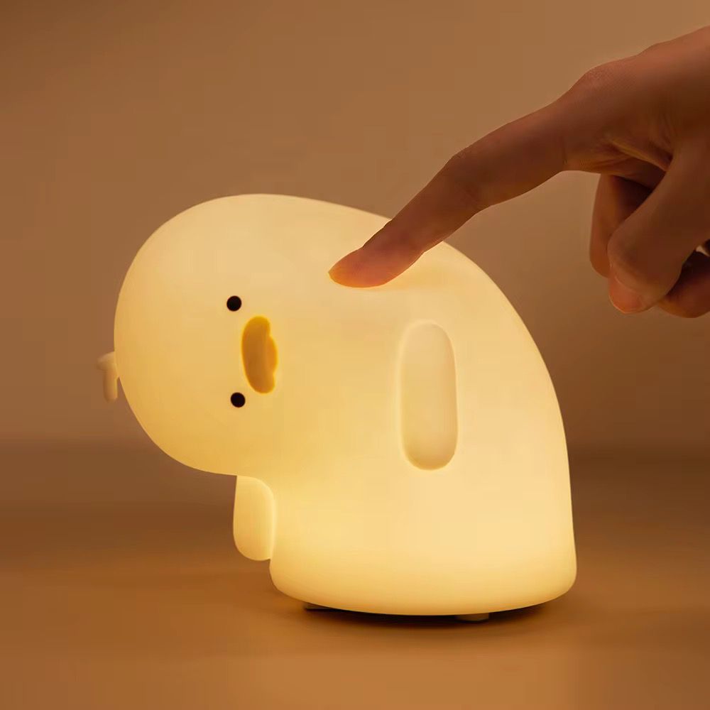 Squishy Silicone Duck Night Lamp