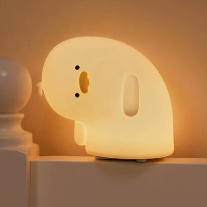Squishy Silicone Duck Night Lamp
