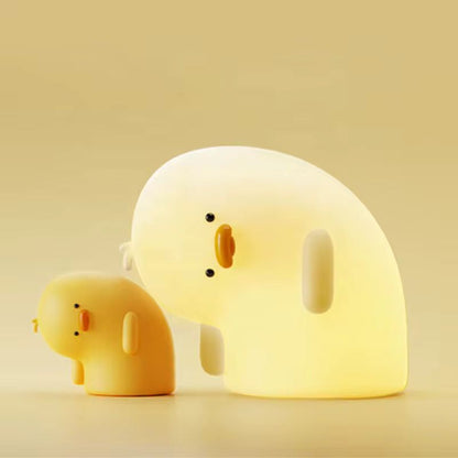 Squishy Silicone Duck Night Lamp