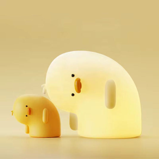 Squishy Silicone Duck Night Lamp