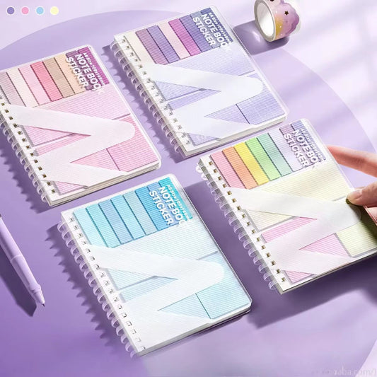 Spiral Pocket Planner | Notebook with Sticky Notes