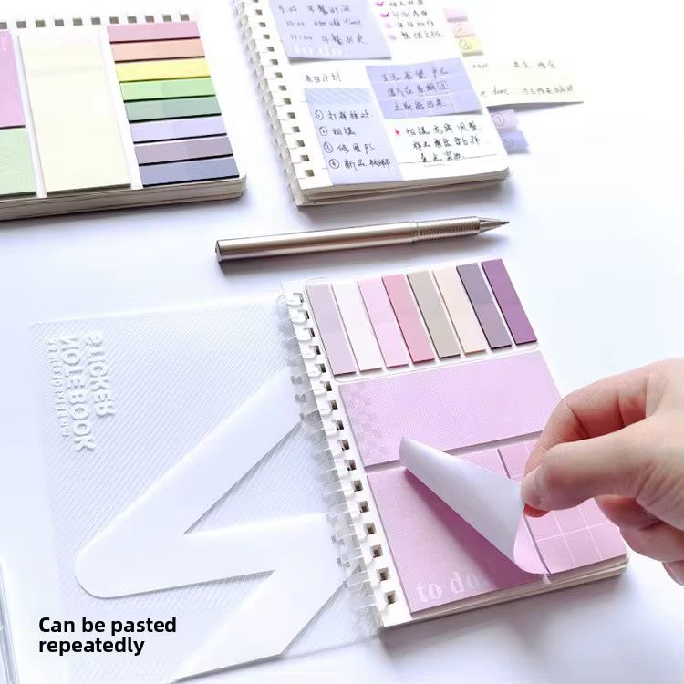 Spiral Pocket Planner | Notebook with Sticky Notes