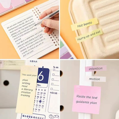 Spiral Pocket Planner | Notebook with Sticky Notes