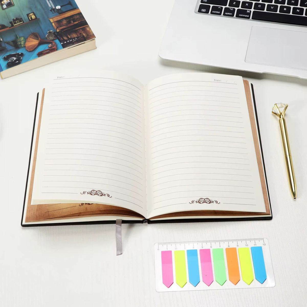 Embossed Phoenix Vintage Hardcover Journal | Notebook