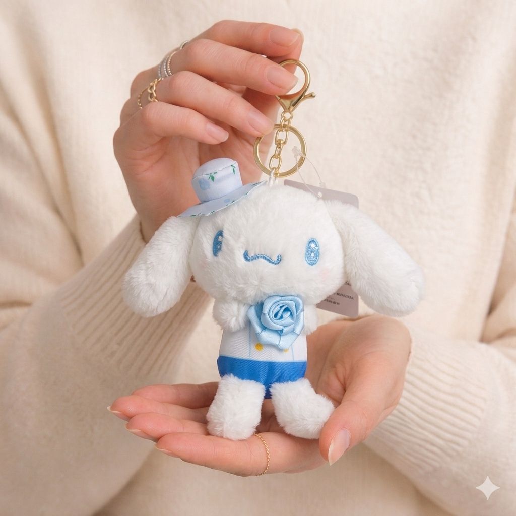 Sanrio Plushie Bag Charm | Kawaii Character Keychain – Limited Edition