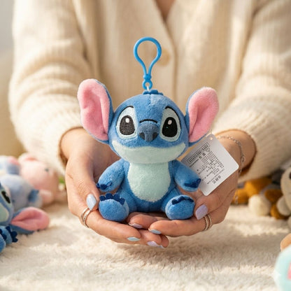 Lilo & Stitch Plushie Bag Charm | Kawaii Keychain Clip-On Stuffed Toy