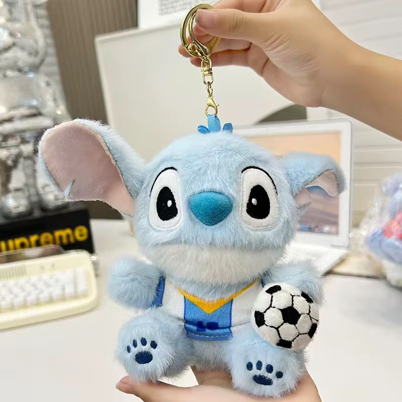 Lilo & Stitch Plushie Bag Charm | Kawaii Keychain Clip-On Stuffed Toy