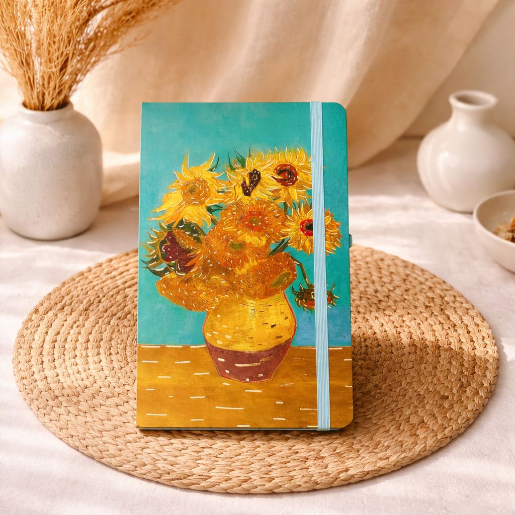 Van Gogh Art Hardcover Notebook – Aesthetic Ruled Journal