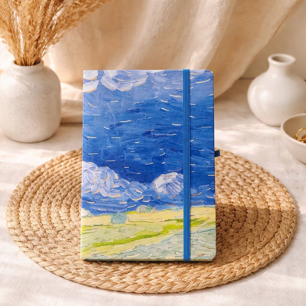 Van Gogh Art Hardcover Notebook – Aesthetic Ruled Journal